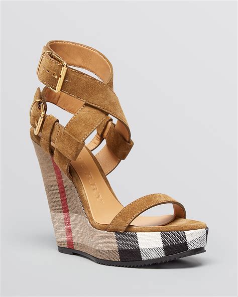 burberry wedge shoes